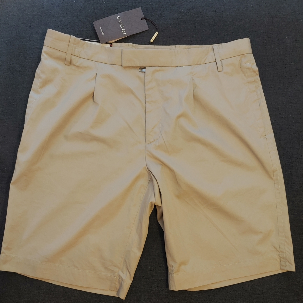 Gucci Khaki Shorts